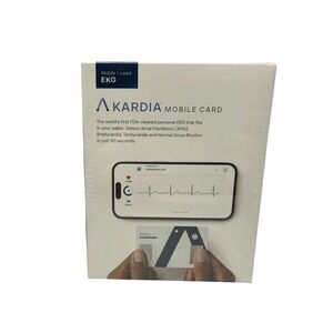 AliveCor KardiaMobile Card 1-Lead Personal EKG Heart Monitor AC-021 NEW Sealed